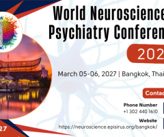 World Neuroscience and Psychiatry Conference 2027(WNPC27)