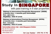 STUDY IN SINGAPORE 